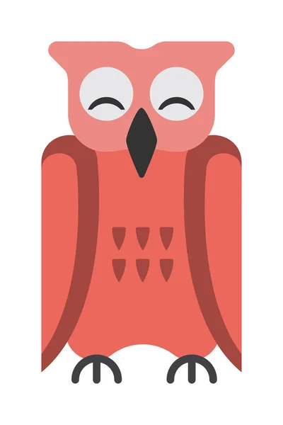 Cartoon owl vektor — Stock vektor