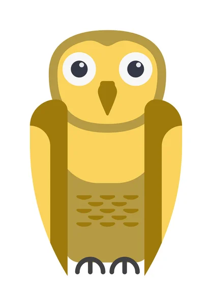 Cartoon owl vektor — Stock vektor