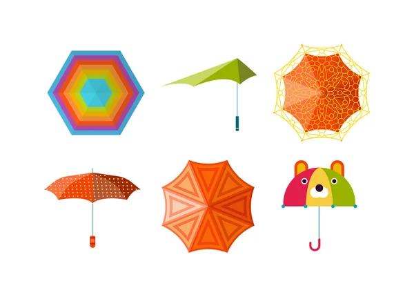 Illustration vectorielle parapluie . — Image vectorielle