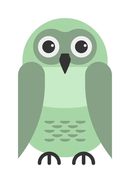 Cartoon owl vektor — Stock vektor