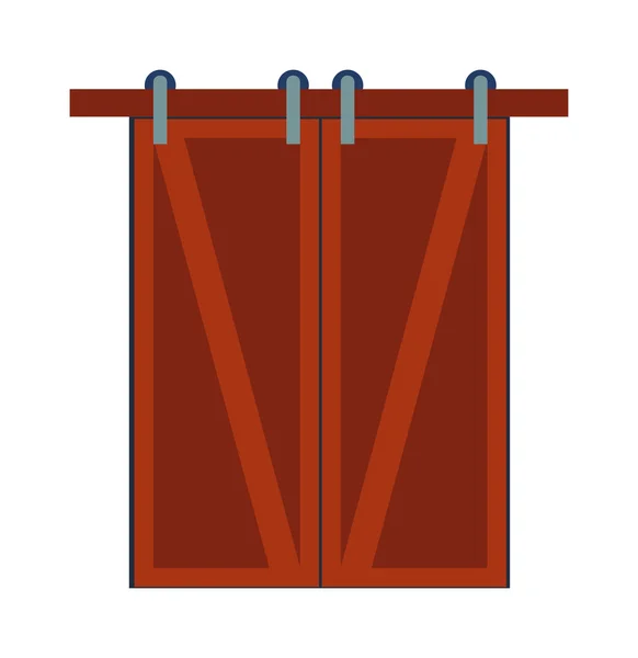 Векторная иллюстрация дверей . — стоковый вектор