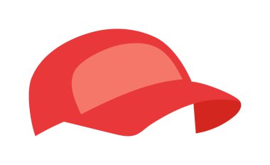 beyzbol kap vektör çizim.