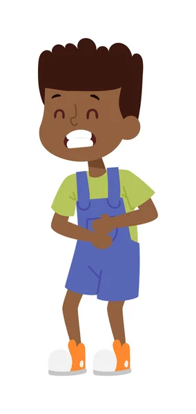 Sick children vector