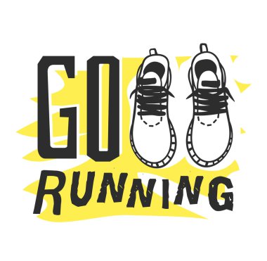 Spor motivasyon vektör çalıştırmak