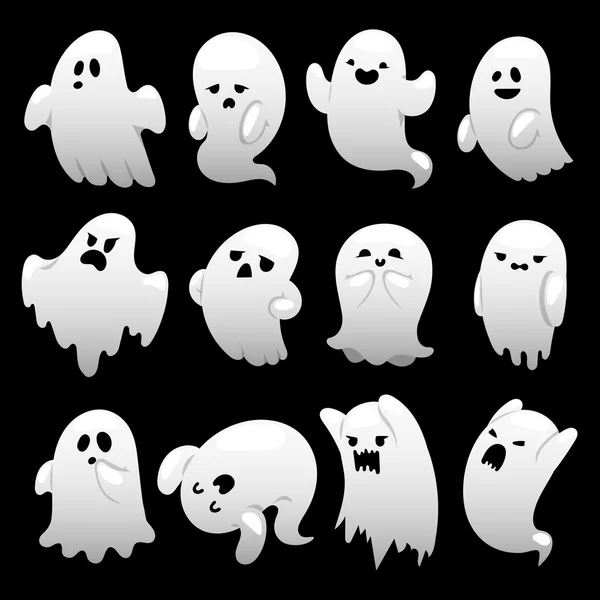 Ghost character vector characters. — Stock Vector