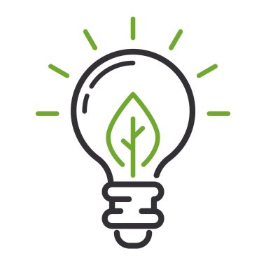 Enerji simge vektör simgesi