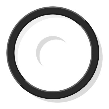 Fotoğraf izole vektör çerçeve.