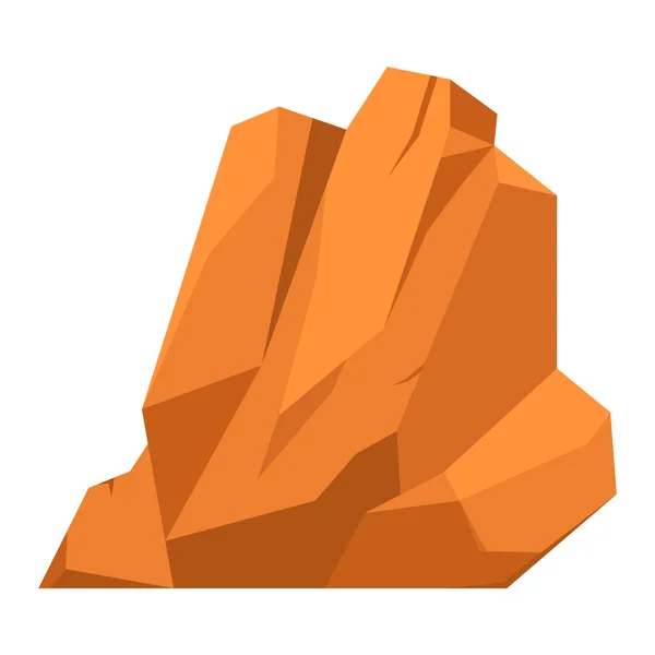 Ilustración de vectores de rocas y piedras — Vector de stock