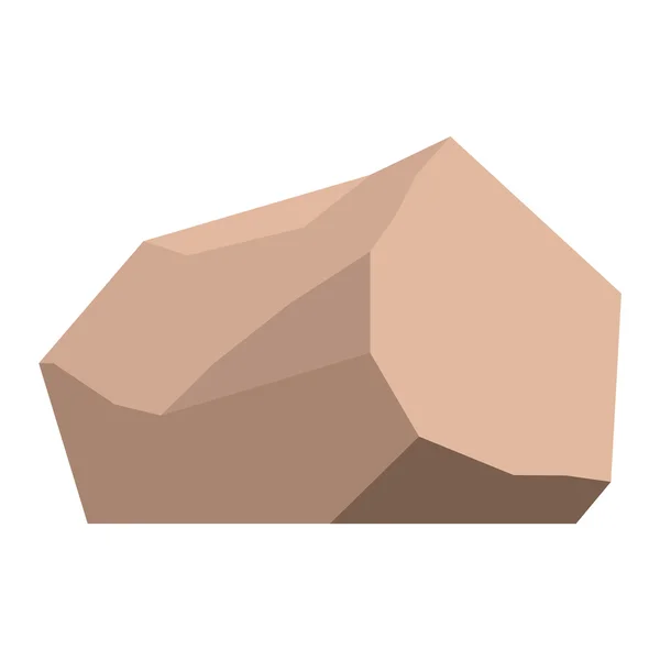 Ilustração vetorial de rochas e pedras — Vetor de Stock