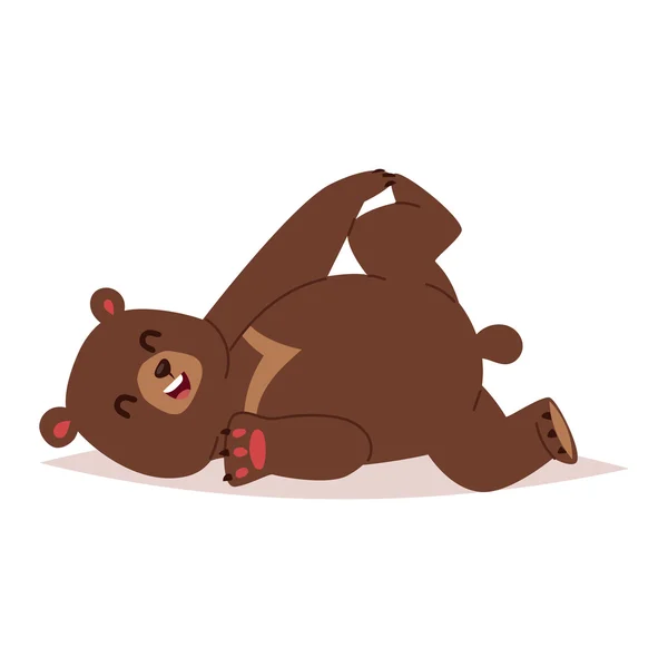 Kreskówka niedźwiedź wektor znak — Wektor stockowy