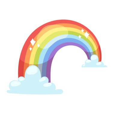Gökkuşağı vektör simge izole