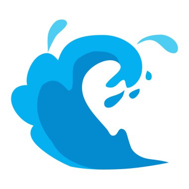 Vektör set su sıçramalarına