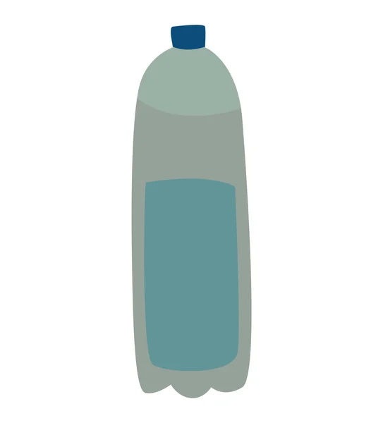 Agua botella vector ilustración . — Vector de stock