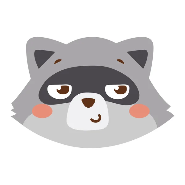 Animal Emotion avatar vektor ikon — Stock vektor