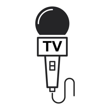 mikrofon vektör simge tasarlamak