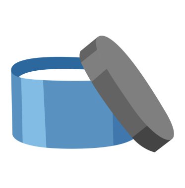 Saç stil şişe vektör.