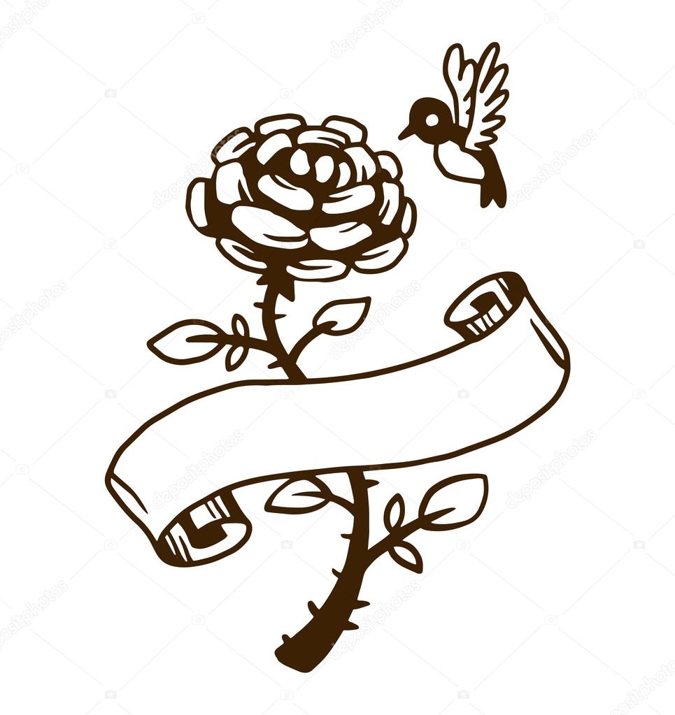 Illustration de vecteur vieux tatouage vintage \u2014 Image vectorielle 123562300