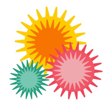 Bakteri virüs vektör simgesi