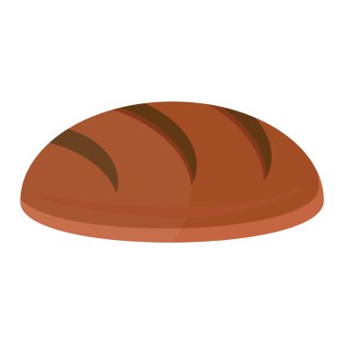 ekmek vektör çizim.