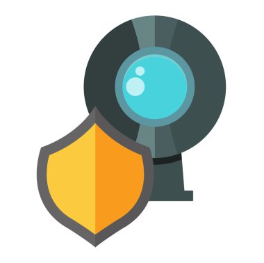 Web kamera vektör çizim simgesi