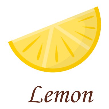 limon dilimi vektör