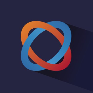 soyut renkli vektör simgesi