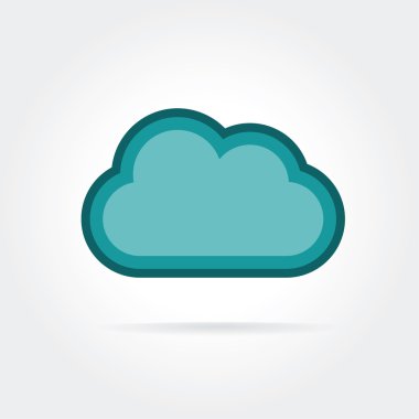 soyut renkli vektör simgesi üzerinde beyaz izole