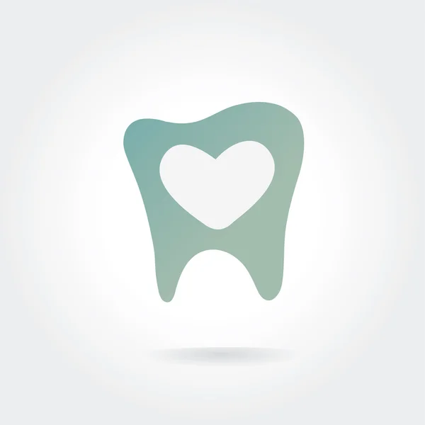 Icône vectorielle des dents — Image vectorielle