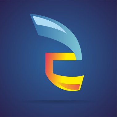 şirket için renkli vektör logo