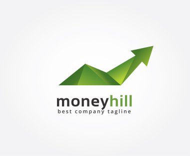Ok vektör logo simge kavramı. Marka ve tasarım için logo şablonu