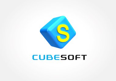 Soyut S karakter logo simge kavramı. Marka ve tasarım için logo şablonu