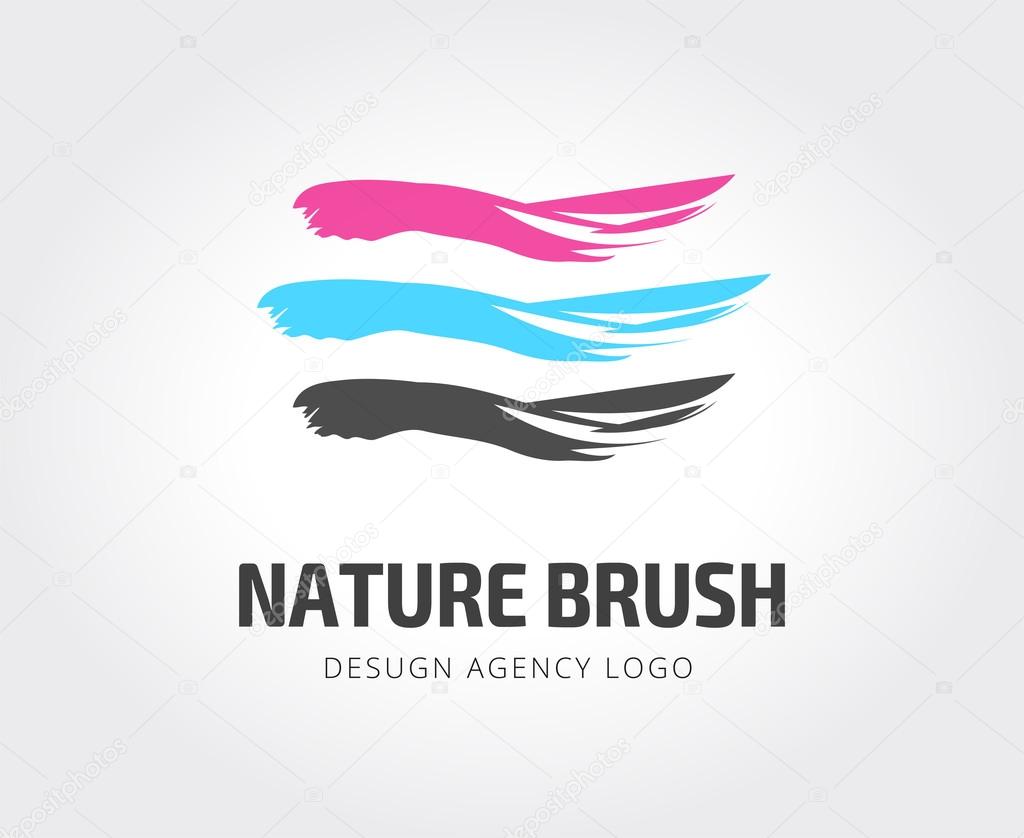 Abstract vector logo for branding and design