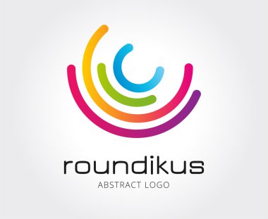 Soyut daireler logosu