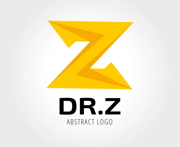 Абстрактный векторный шаблон логотипа для брендинга и дизайна — стоковый вектор