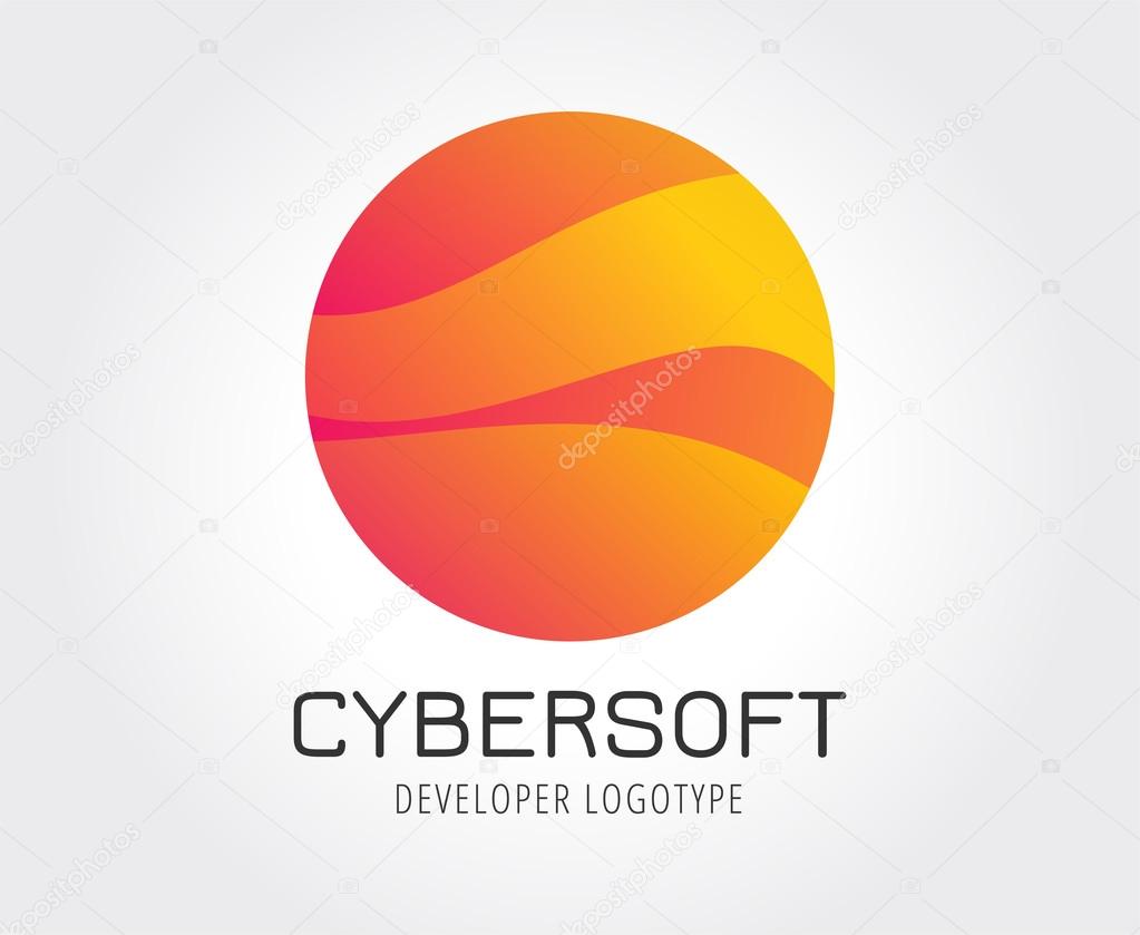 Abstract logo template for branding and design