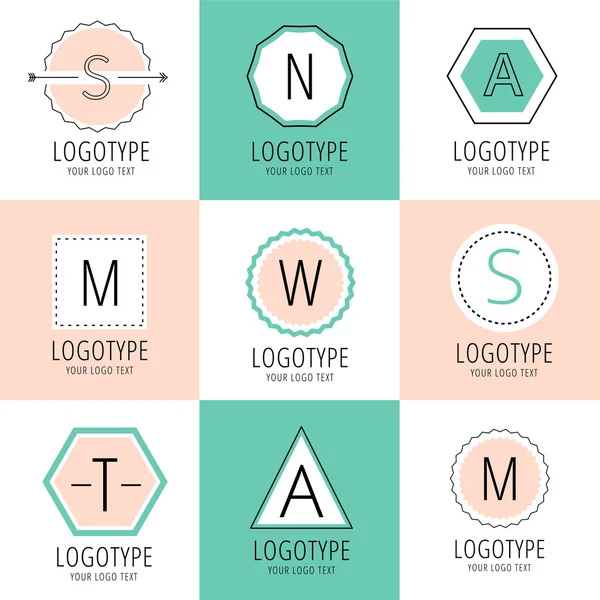 Design elements. Vintage retro style. Arrows, labels, ribbons, symbols for logos. Editable vector illustration. — Stock Vector