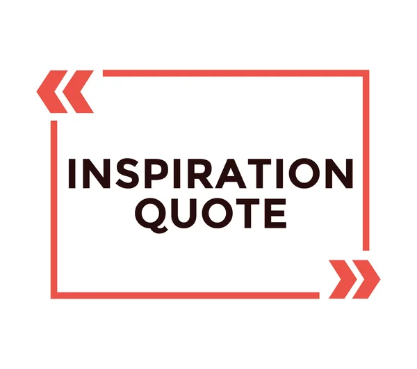 Inspirerande citat. Motivation, inspiration, citat och not. Lager vektor-element för design. — Stock vektor