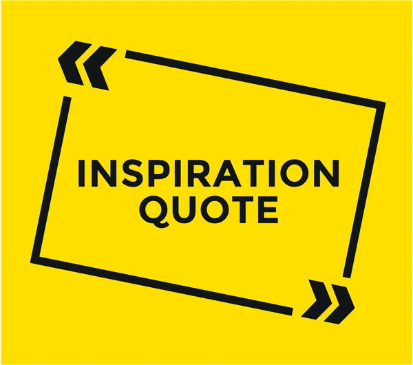 Inspirierendes Zitat. Motivation, Inspiration, Zitat und Note. Vektorstock-Element für Design. — Stockvektor