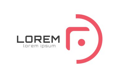 Photo camera logo icon template. Photographer logo, photo image logo.