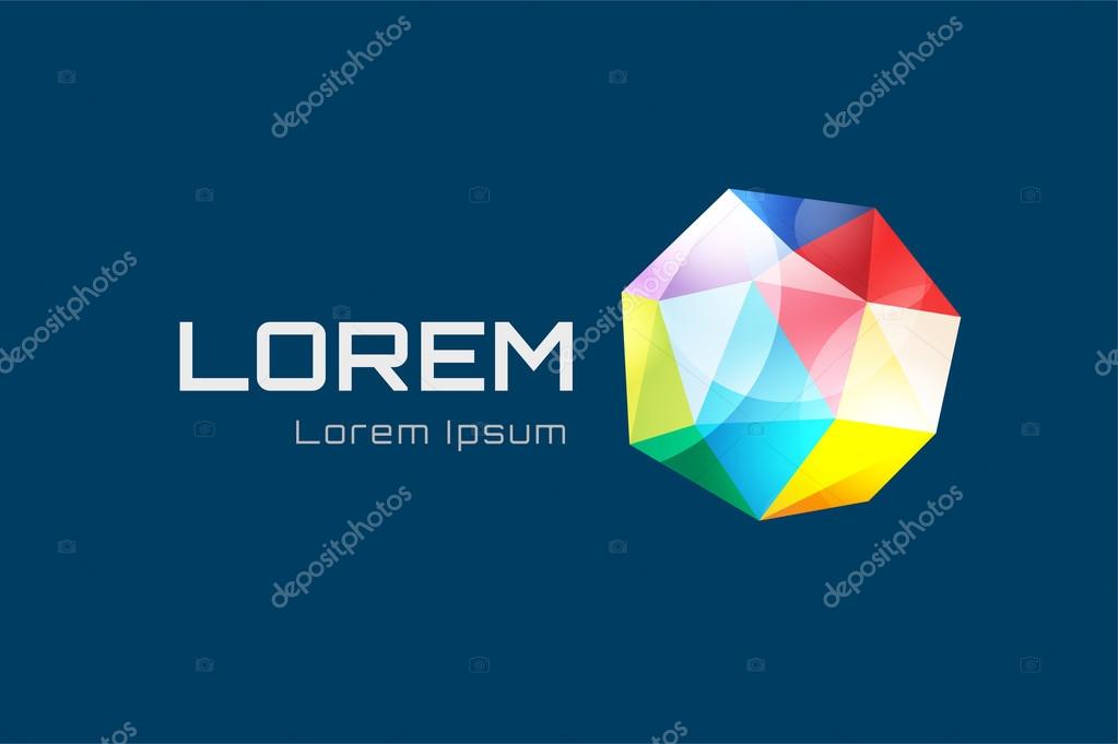 Abstract triangle low poly globe logo design template. Geometric shape. Low poly shape. Prism, triangle logo, polygon logo and 3d icon, lines, triangle design or triangle vector. Globe logo