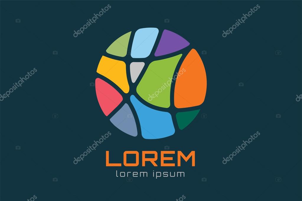 Abstract earth logo. Globe logo icon Stock Vector by ©adekvat 80980928
