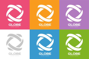Teknoloji yörünge web yüzük logosu