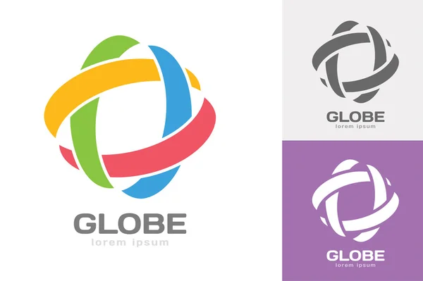 Teknoloji yörünge web yüzük logosu