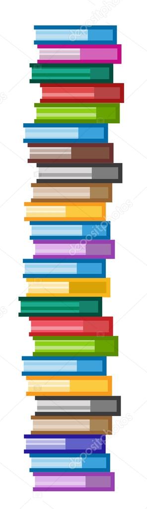 Books vector logo icons set. Books scyscraper. Sale background. Book logo. Book open. Back to school background. Education, university, college symbol or knowledge, books stack, publish, page paper