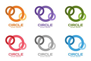 Teknoloji yörünge web yüzük logosu