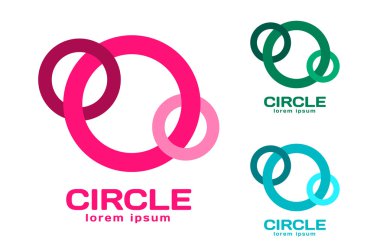 Teknoloji yörünge web yüzük logosu