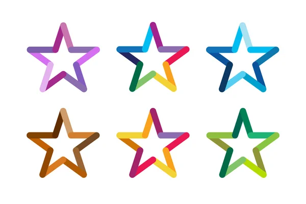 Star vector logo icon leader boss — ストックベクタ