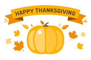 Thanksgiving day illustration card