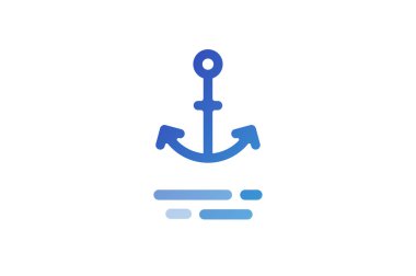 Çapa vektör logo simge
