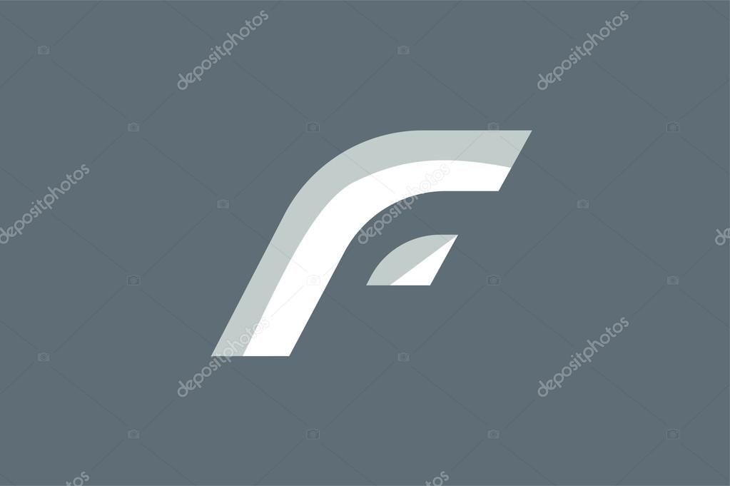 Fox or lion face logo vector template. Lion or Fox  logo. Lion or Fox  symbol. Lion or Fox modern flat  monogram. Developers logo. Letter F style. Coding, website, lion, fox. F brand, F logo, F icon